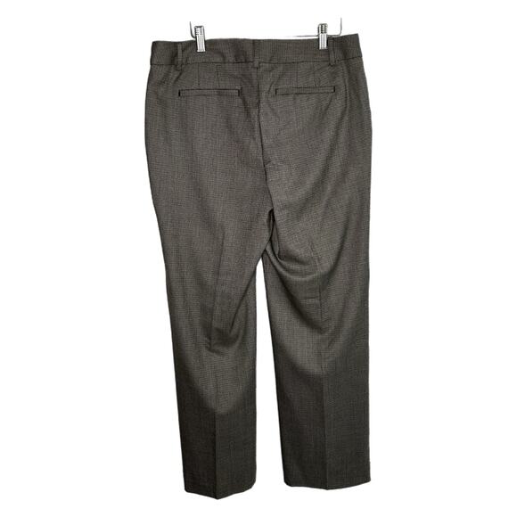 Talbots Women’s Brown Houndstooth Wool Blend Dress Pants, Size 12p, Pre-owned - Picture 2 of 7